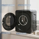 HOMCOM 5kg Vented Tumble Dryer, Compact Dryer With 5 Drying Modes, Black