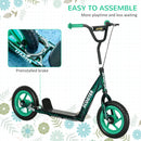 AIYAPLAY Kids Scooter with Adjustable Handlebar, Kick Scooter
