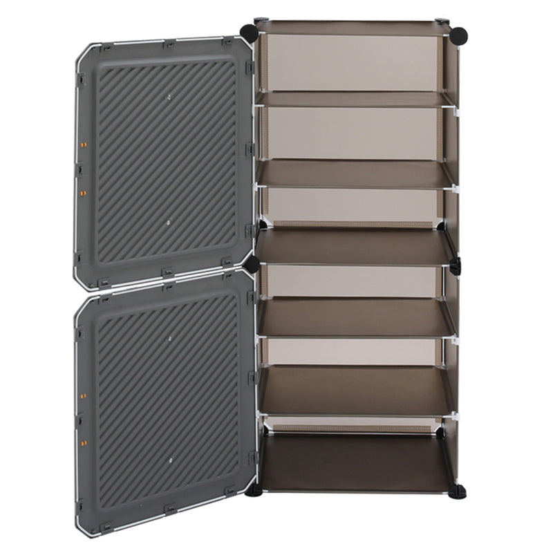 Livingandhome Freestanding 6-Tier Shoe Organizer