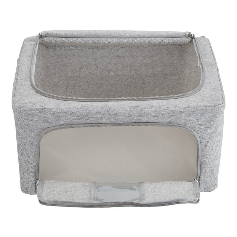 Lifeideas Fabric Storage Container with Clear Window