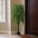 Garden Sanctuary Lifelike Artificial Willow Tree 180cm Tall