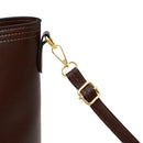 Modishion Fashion PU Leather Single Shoulder Tote Bag Handbag with Adjustable Strap