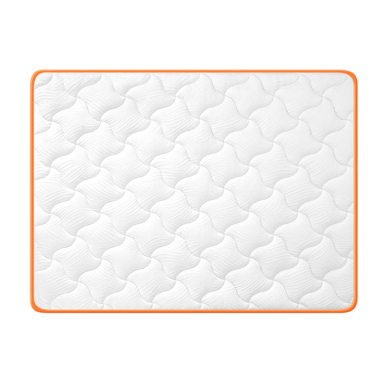 Livingandhome 11Inch Double Mattress Wavy Foam Pocket Spring Hybrid Mattress