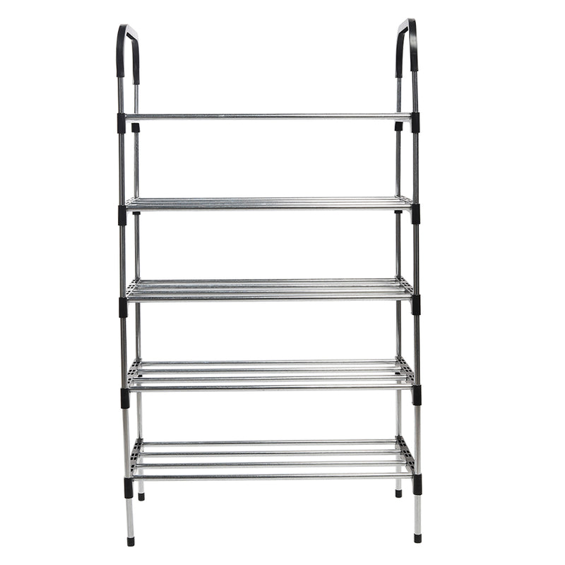 Livingandhome 5-Tier Stackable Shoe Rack Organizer