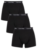 Calvin Klein Pack of 3 Boxers - Black