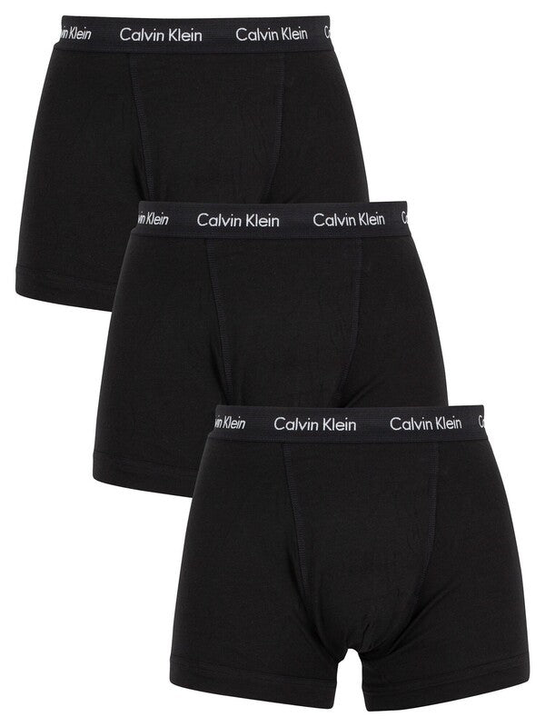Calvin Klein Pack of 3 Boxers - Black