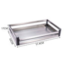 Lifeideas Stainless Steel Cabinet Pull-Out Basket