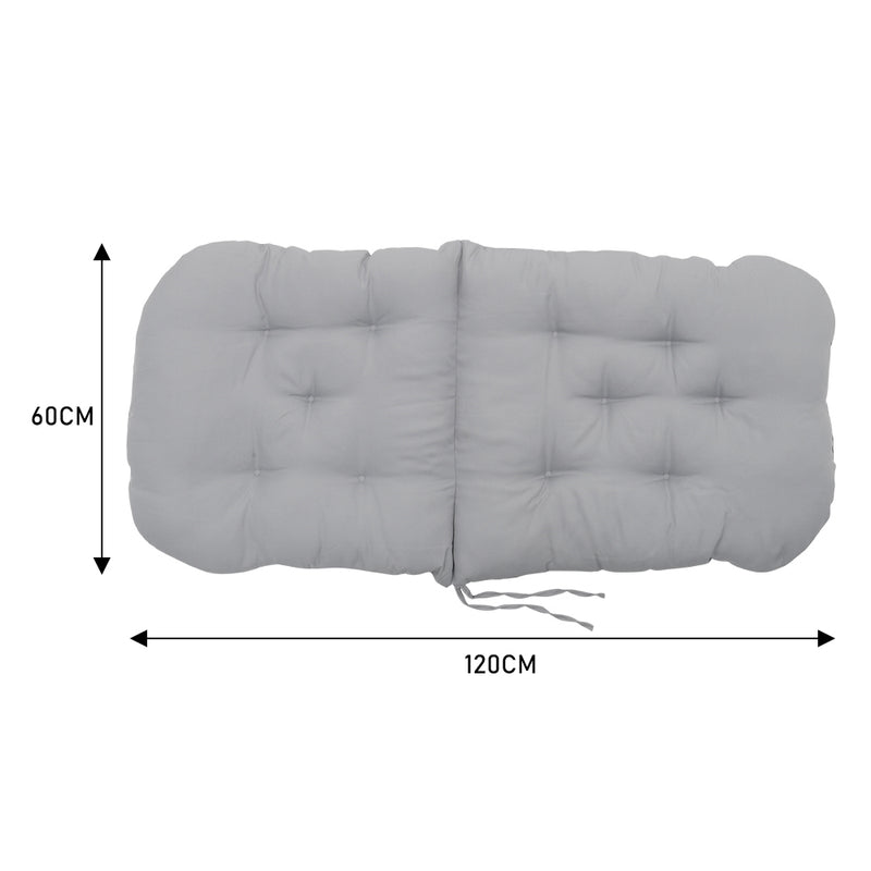 Breeins Rocking Chair Tufted Seat Pad Non-Slip Seat Cushion