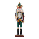 Lifeideas Wooden Nutcracker Soldier Figurine Christmas Ornament