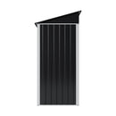 Breeins 4 x 3ft/5 x 3ft Metal Garden Storage Shed with Lockable Door