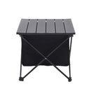 Breeins Aluminum Alloy Portable Roll-Top Camp Table