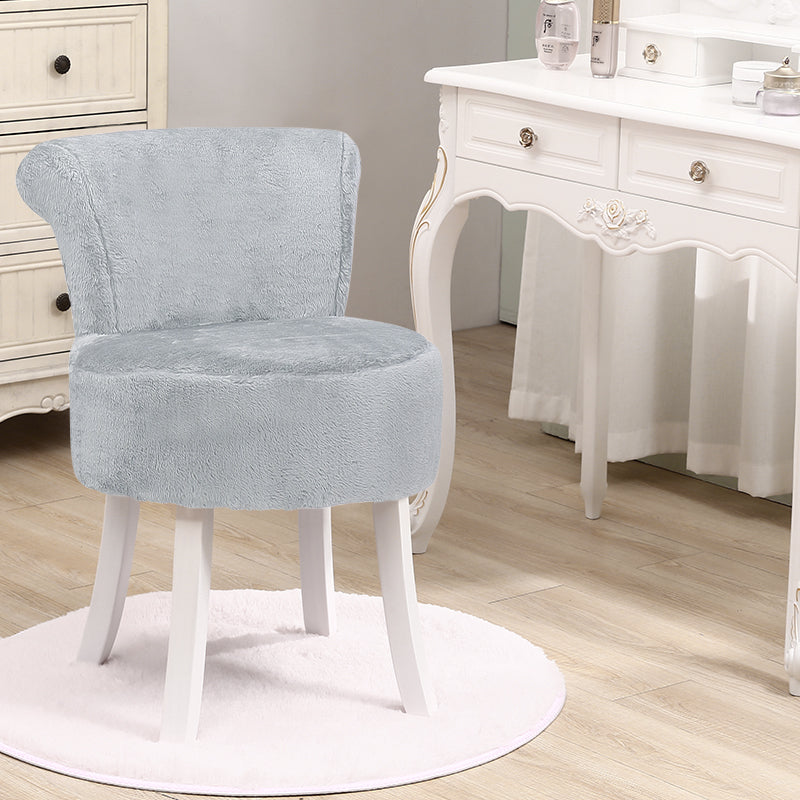 Livingandhome Modern Vanity Chair with Plush Upholstery