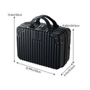 Livingandhome Portable Hard Shell Handheld Makeup Travel Case