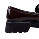 Slip-On PU Leather Horsebit Loafer