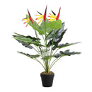 Breeins 75cm Artificial Potted Bird Of Paradise Palm Tree