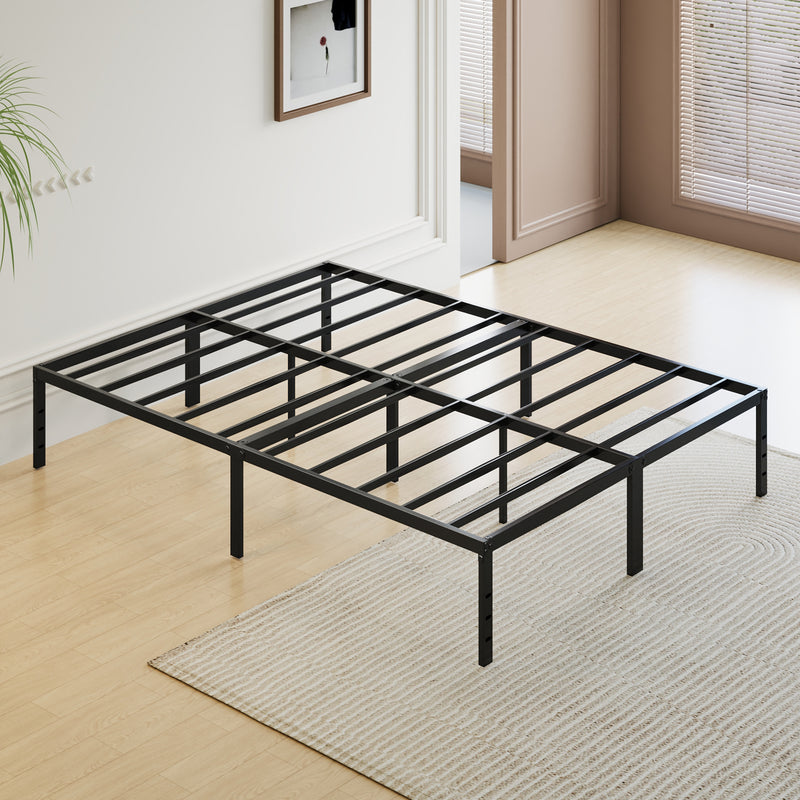 Livingandhome Black Iron Bed Frame without Mattress