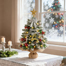 Lifeideas Mini Pine Christmas Tree for Holiday Decoration