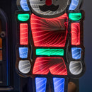 74cm Infinity Light up Christmas Nutcracker Decoration with Multi-Coloured LEDs on Metal Base