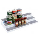 Lifeideas Expandable 3-Tier Non-Slip Spice Jar Rack Stepped Shelf