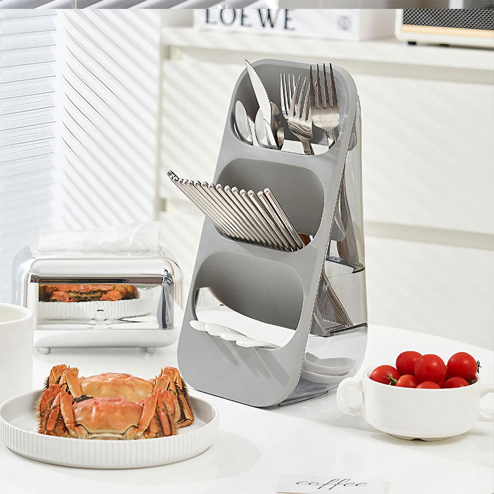 Lifeideas Compartmentalised Utensil Storage Rack