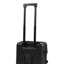 Livingandhome 20 Inch Front Opening Suitcase with TSA Lock and USB Charging Port