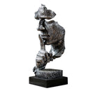 Lifeideas Creative Silence is Golden Figurine for Tabletop Decor