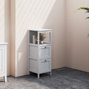 Cottonfy UK Wooden Bathroom Cabinet with Drawers