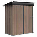 Breeins Lockable Metal Garden Storage Shed