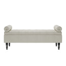 Livingandhome Storage Bench with Side Arms