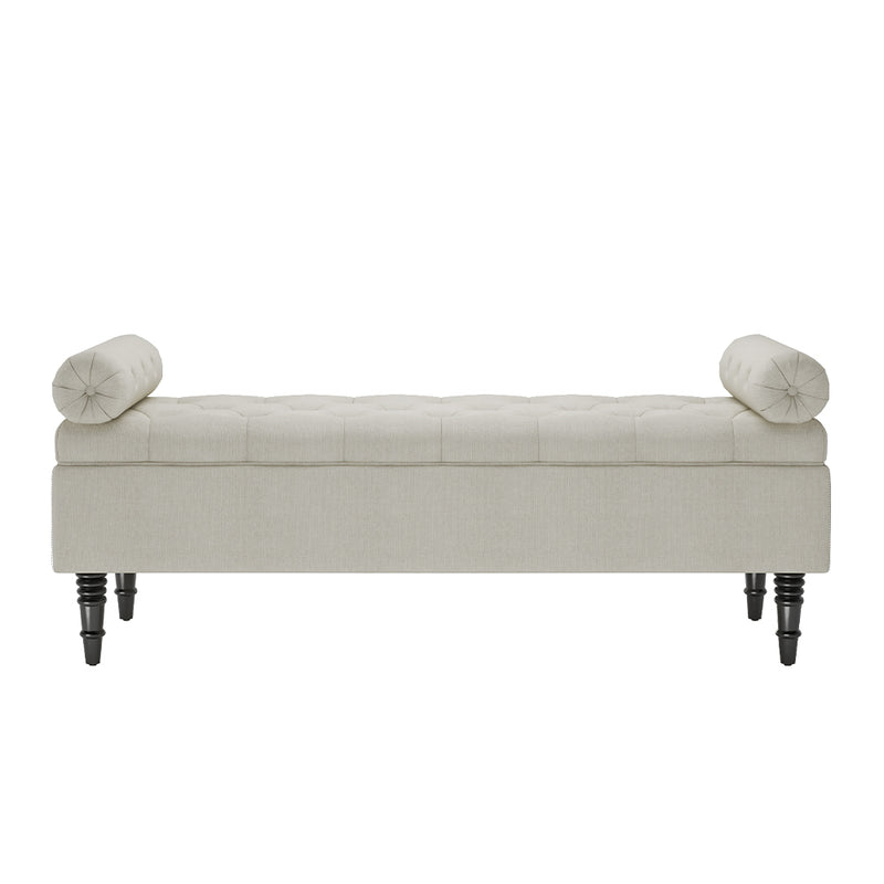 Livingandhome Storage Bench with Side Arms