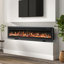 Electric Fireplace with Remote 12 Flame Colours 1800W