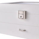 Sheonly Stylish Jewellery Storage Box with Watch Slots