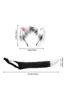 Cosplay Fox Tail and Ear Headband Set