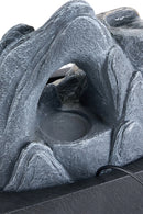 Breeins Tabletop Waterfall Fountain with LED Lighting