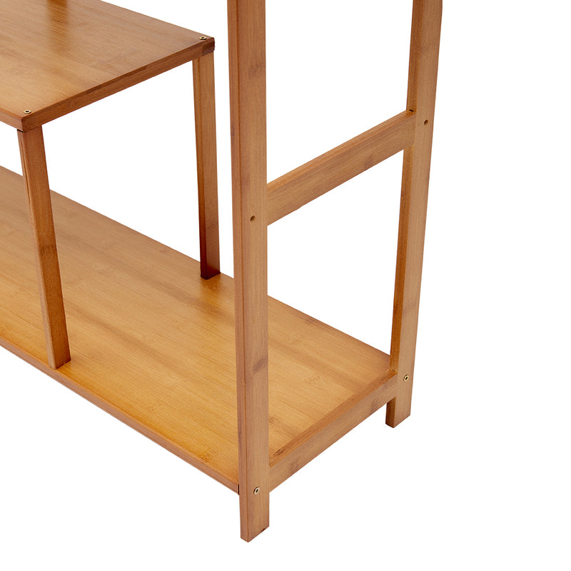 Livingandhome 7-Tier Wooden Bookcase Display Stand