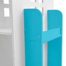 Cottonfy UK Kids' House Frame Rotating Bookshelf