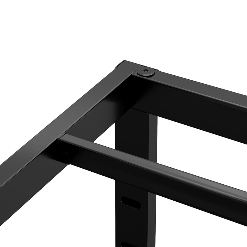 Livingandhome Black Iron Bed Frame without Mattress