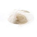 Beige Vintage Fashion Fascinator