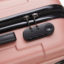 Livingandhome 3PCS Lockable Travel Suitcase Set