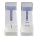 Livingandhome 2Pcs Automatic Pet Feeder And Water Dispenser Set