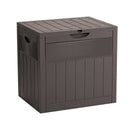Breeins 126L PP Garden Storage Box With Combination Padlock
