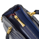 Modishion Fashion PU Leather Handbag with Adjustable Strap