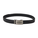 Modishion Automatic Buckle Leather Belt - Black