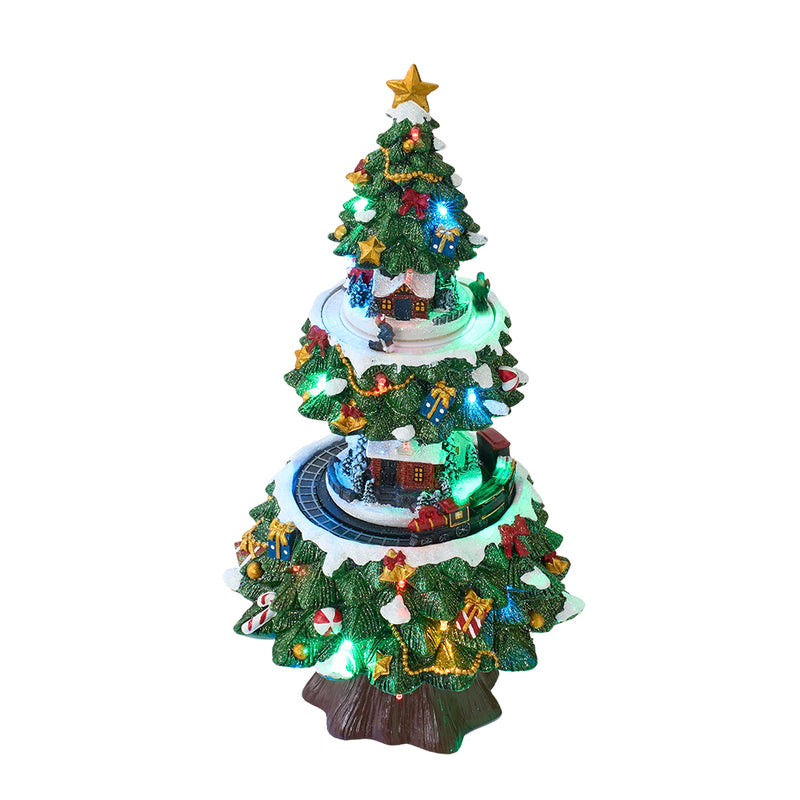 Lifeideas Christmas Carousel Music Box