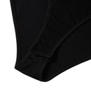 Elegant Black Long Sleeve Bodysuit
