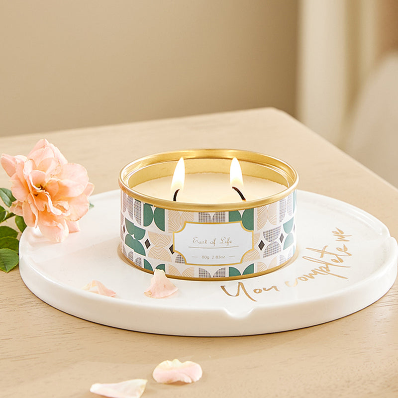 Lifeideas Soy Wax Tin Scented Candle