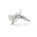 Heart-Shaped Stud Earrings