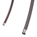 Garden Sanctuary Garden Wicker Tempered Glass Table with Parasol Hole