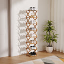 Lifeideas Lightweight Bamboo Foldable Shoe Storage