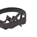 Lifeideas Desktop Metal Statue Reading Men in Circle Ornament Figurines